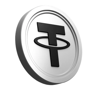 Platform bilgilendirme bölümünde yer alan Tether USDT coin grafiği